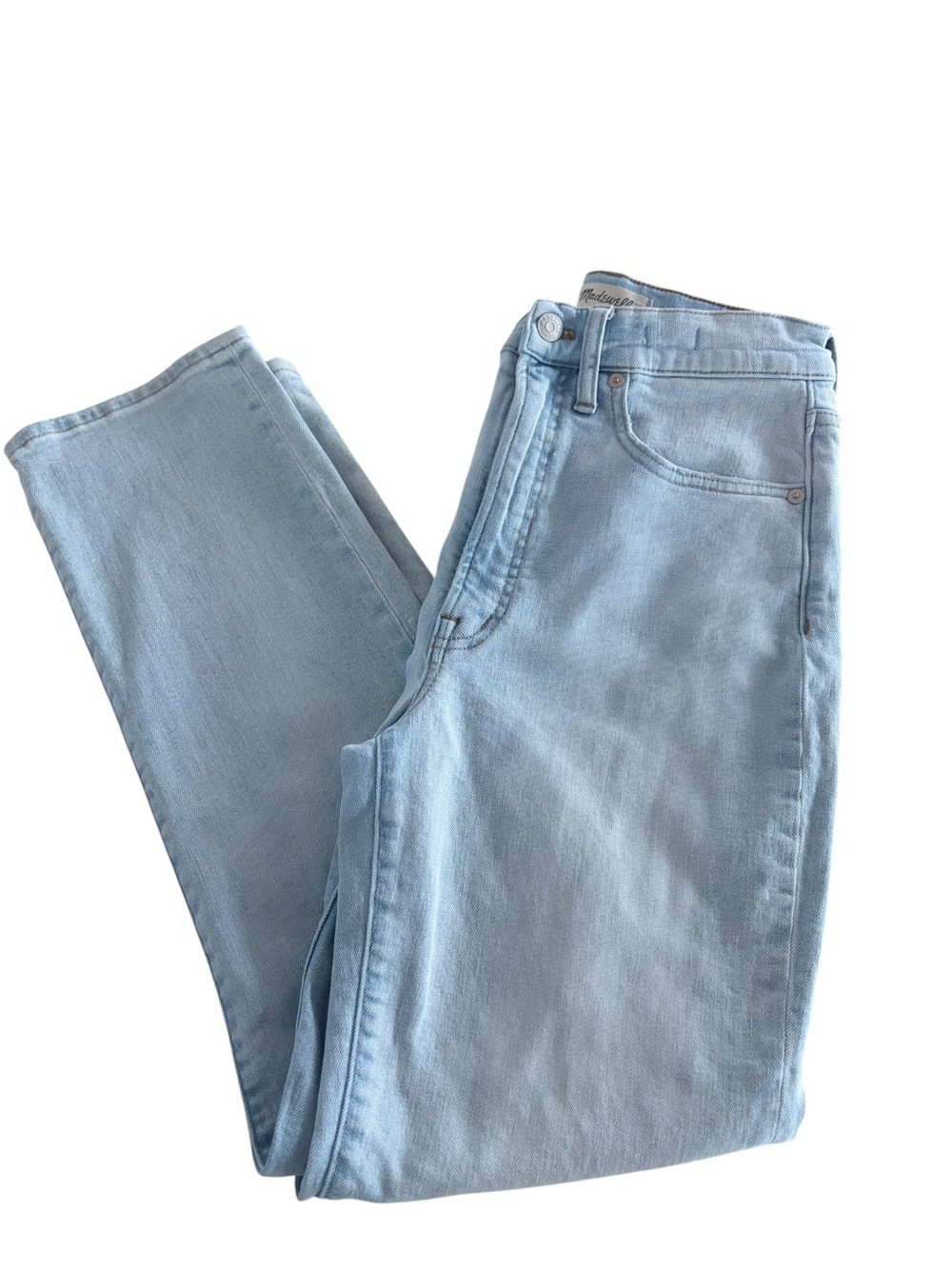 Madewell Light Blue Straight Leg Jeans